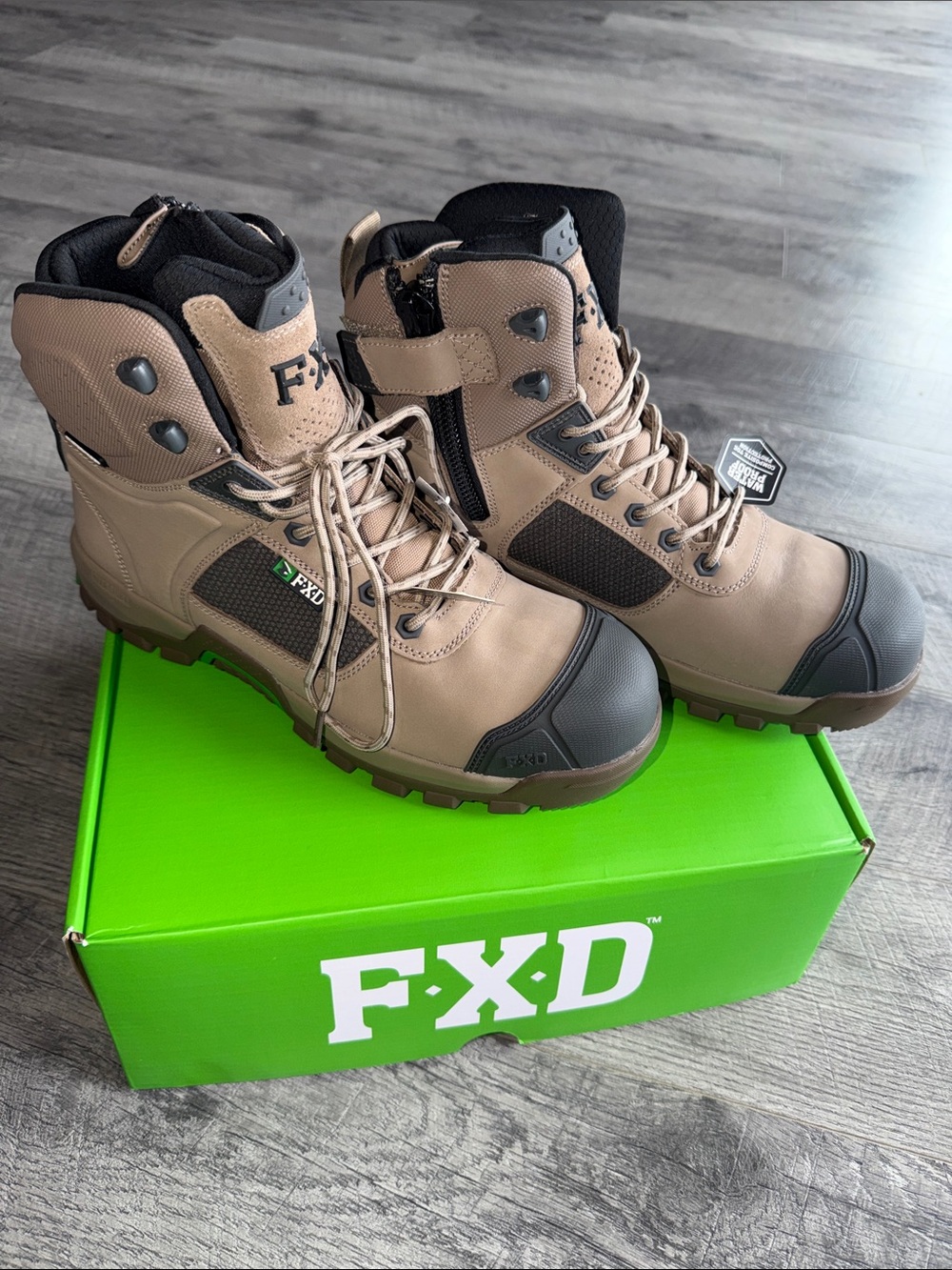 NWT! FXD Men’s composite toe work boot